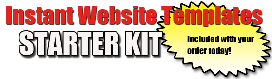 Instant Website Templates Starter Kit
